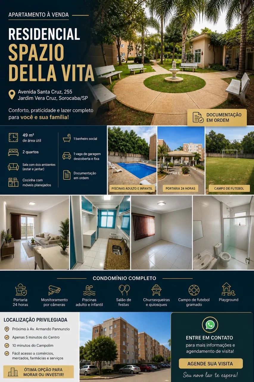 Apartamento Spazio Della Vita oportunidade