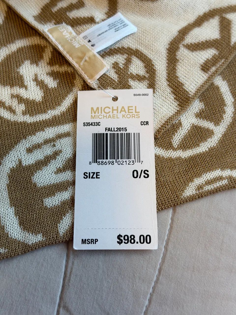 Cachecol Michael Kors Original Novo Com Etiqueta - Importado - Foto 5