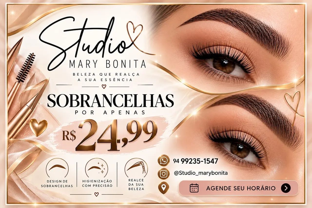 Design de sobrancelhas