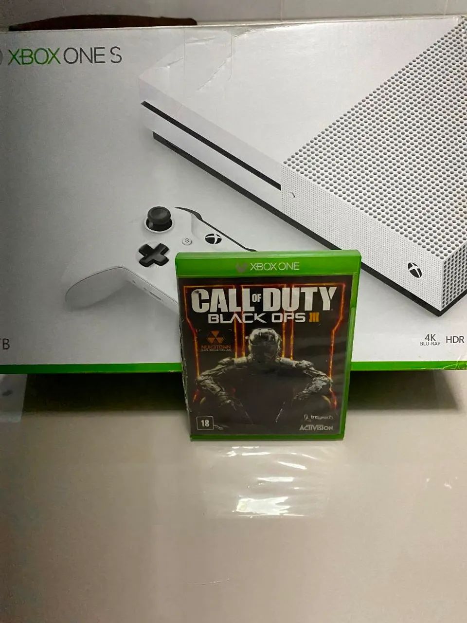 XBOX ONE S 1TB FUNCIONANDO PERFEITAMENTE