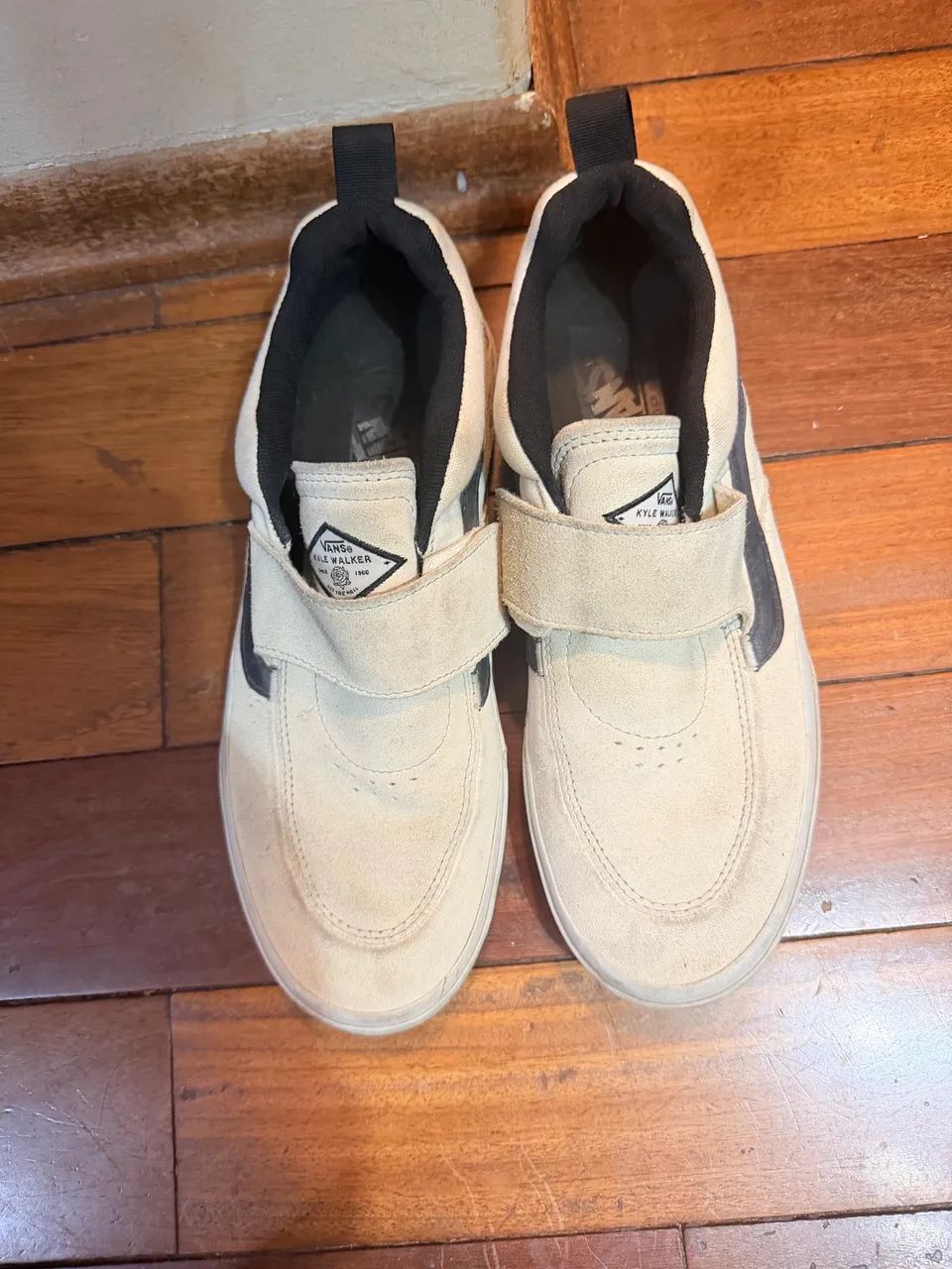 tênis vans kyle walker pro 2 bege 43