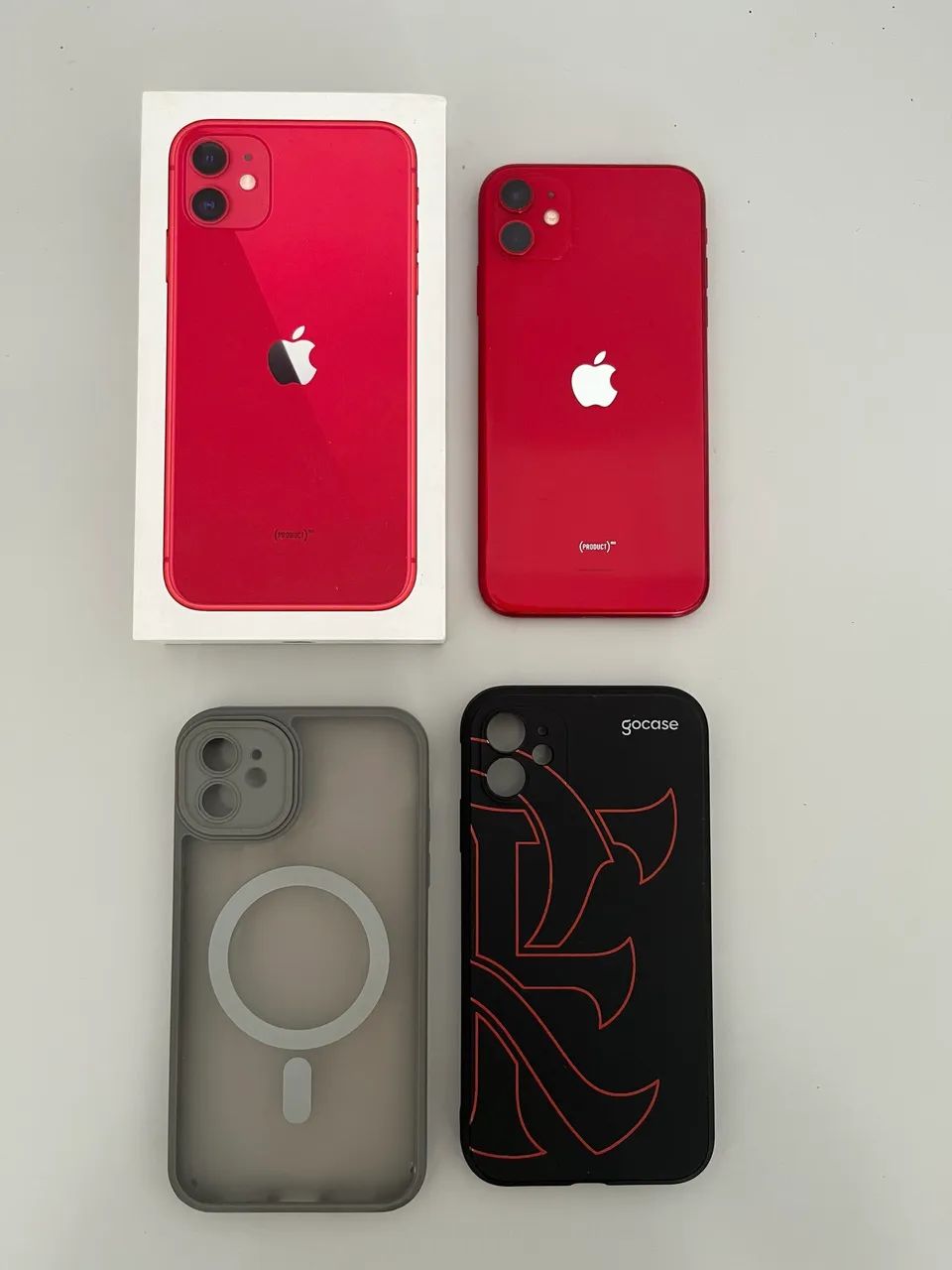 Apple iPhone 11 赤 Apple iPhone 11 (256 GB) - (PRODUCT)RED - Bom (Recondicionado