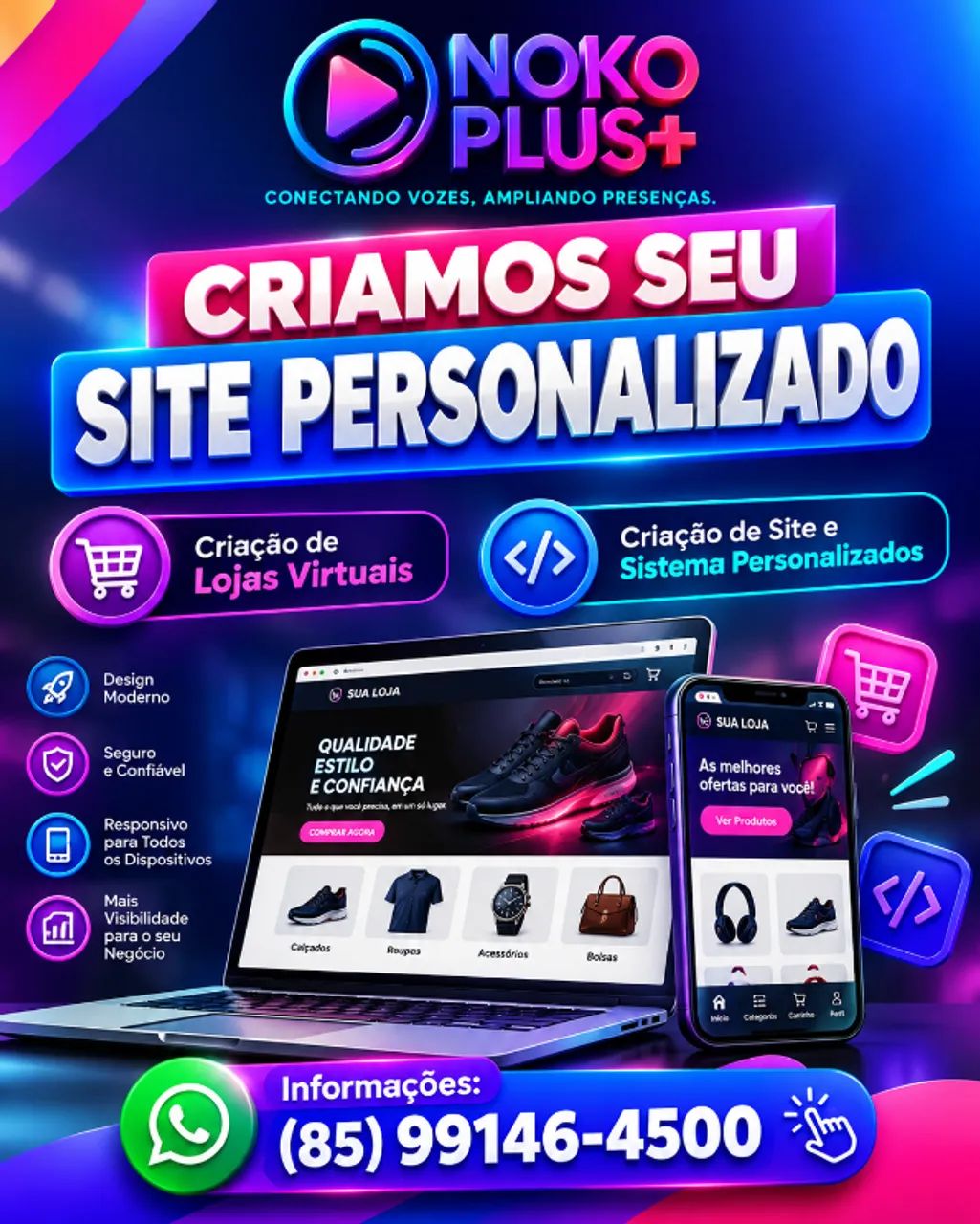 Criamos seu Site  - Foto 2