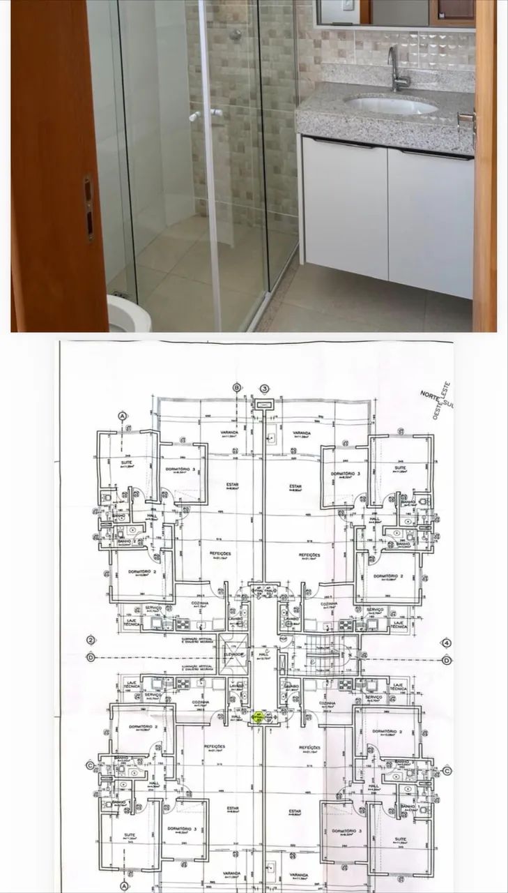 Apartamento bairro Martins montado de armários 
