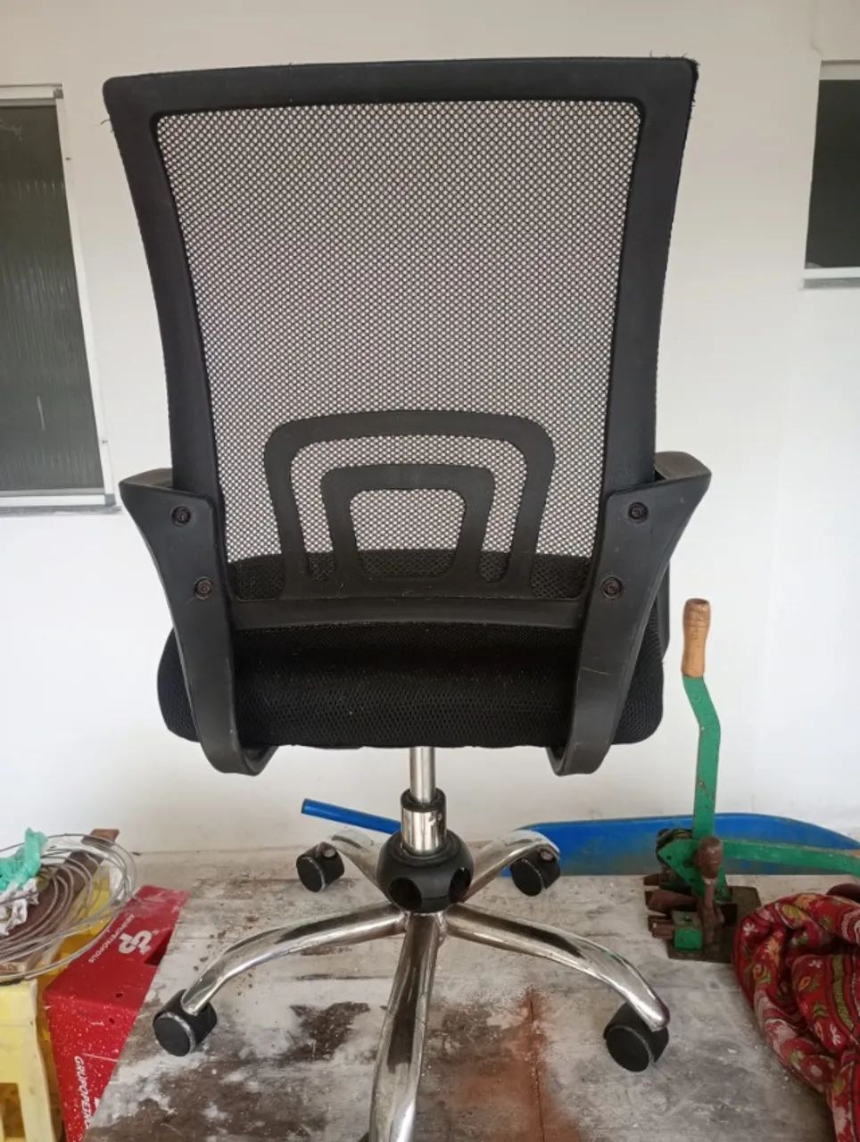 Cadeira Diretor com braços e encosto Telado - Foto 5