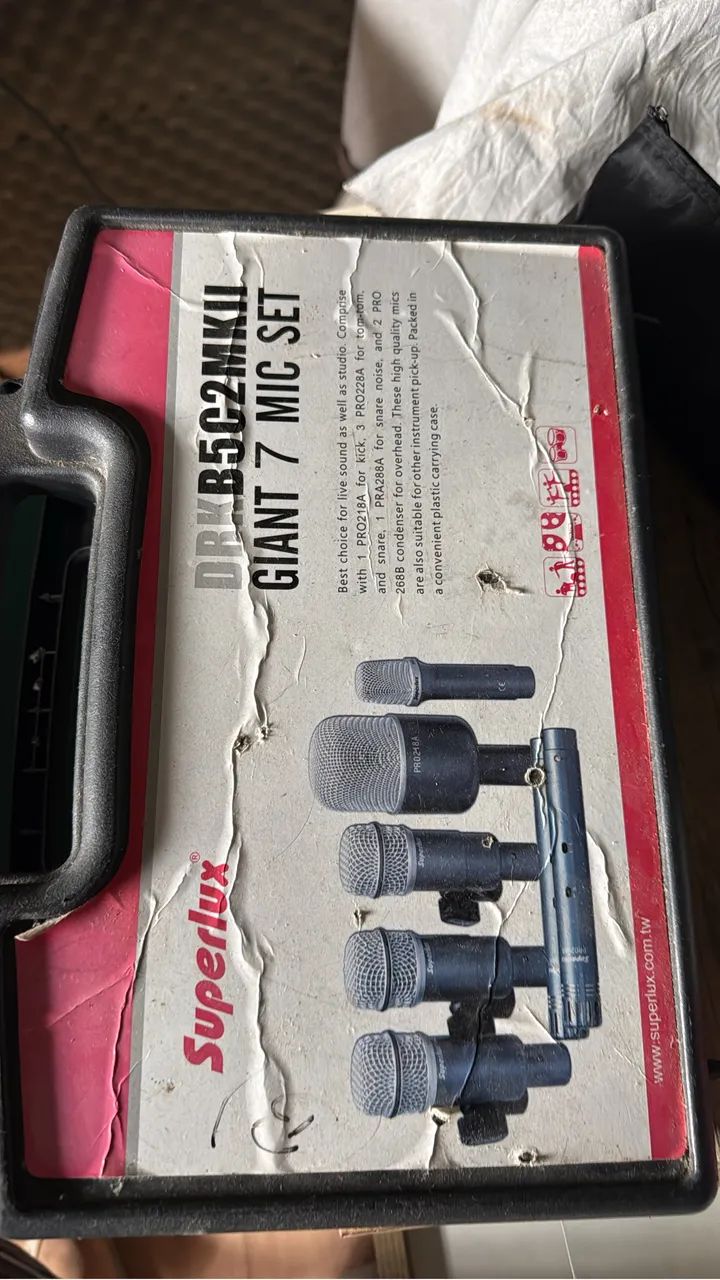 Kit mic superlux 