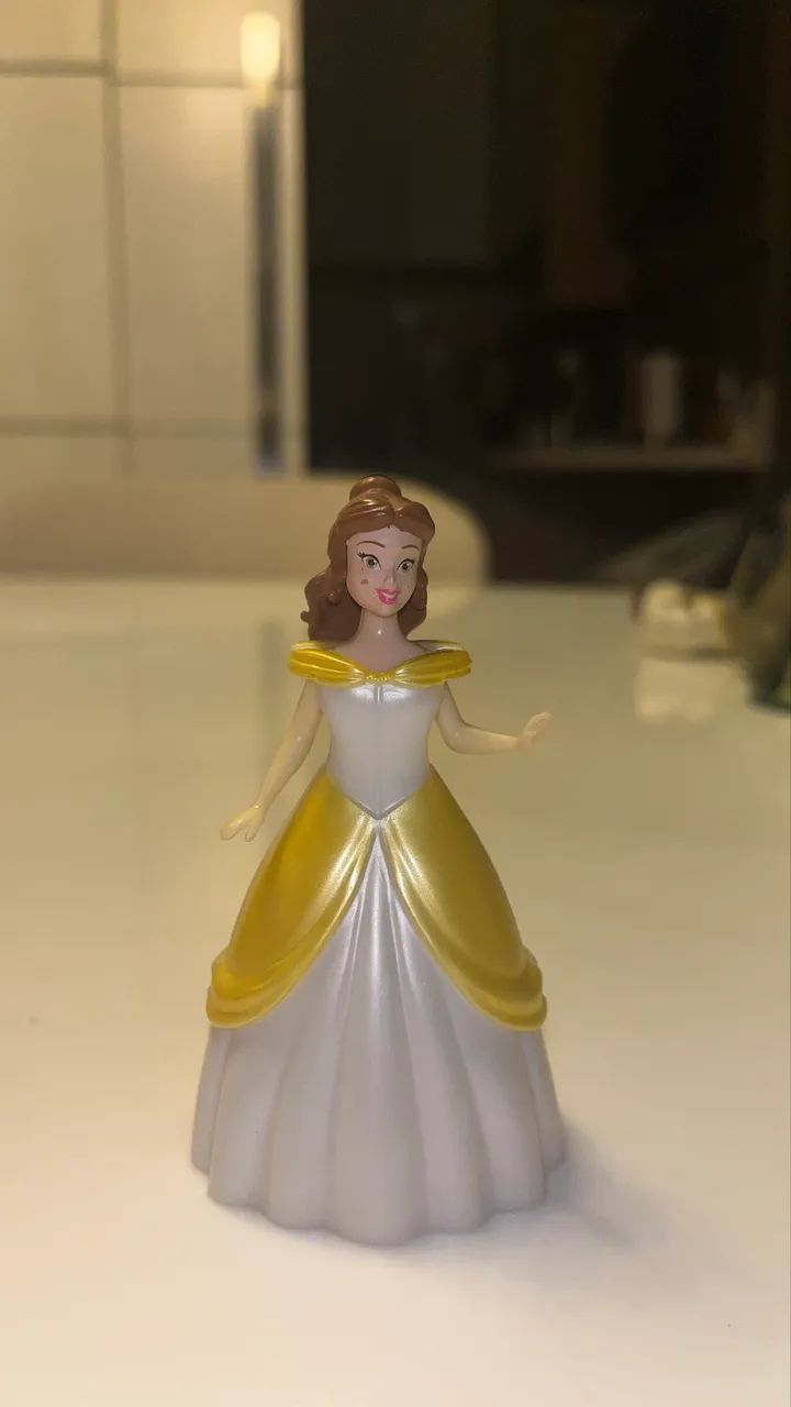 Conjunto de bonecos originais da disney Bela e a Fera - Foto 3