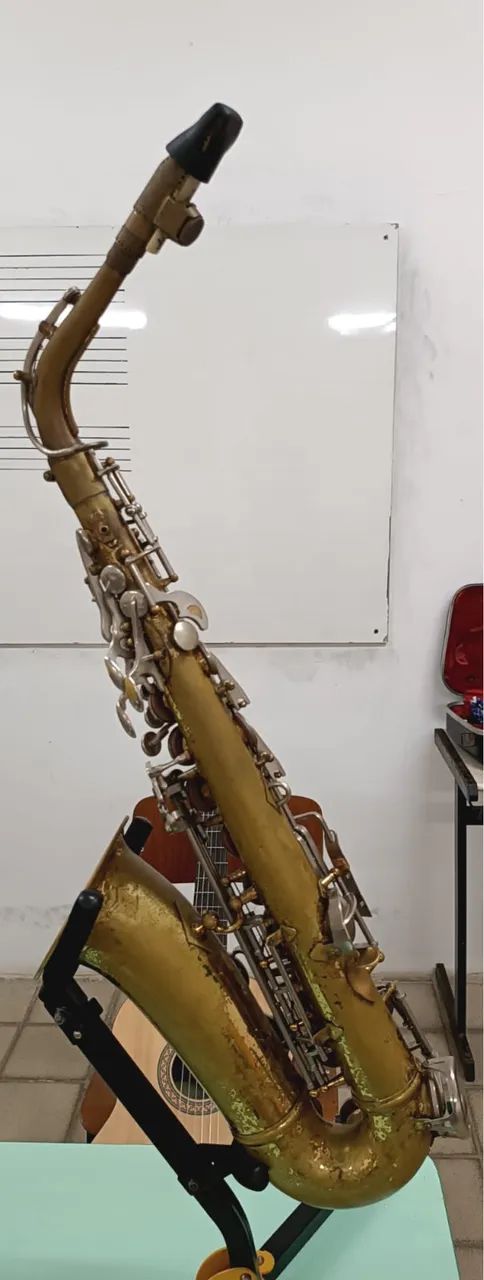 Saxofone Alto Elkhart - EUA - Foto 3