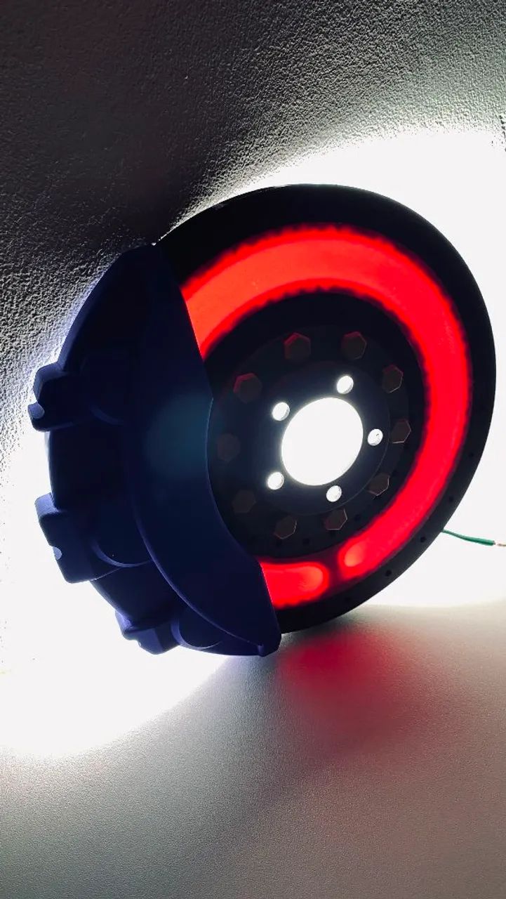 Luminária disco de freio 