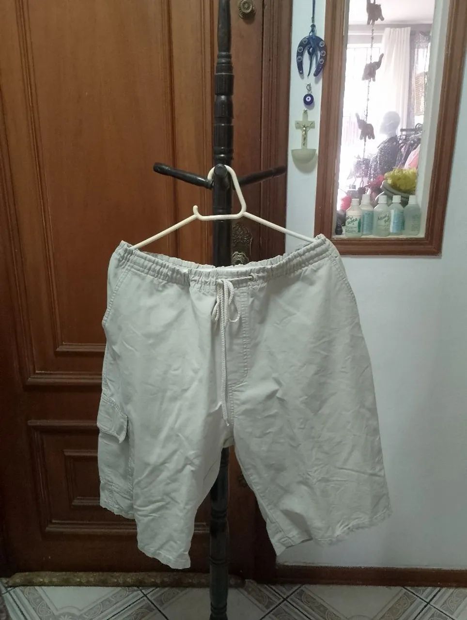 Bermuda de sarja 