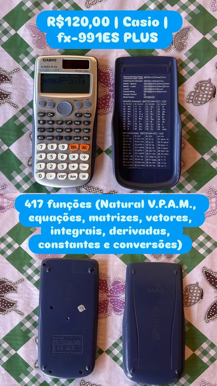 Calculadora Casio modelo fx-991ES PLUS - Foto 2
