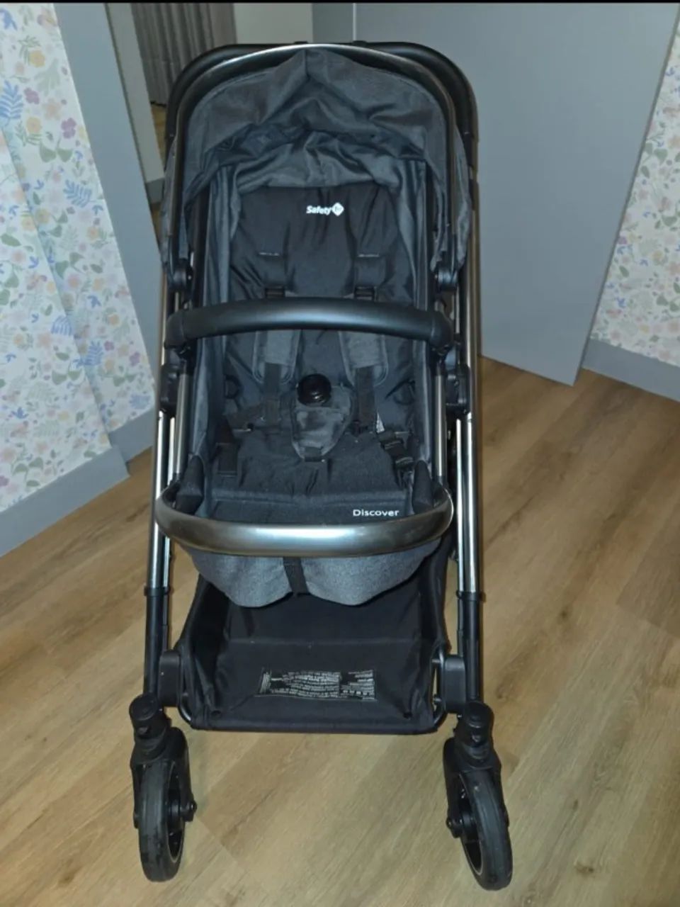 Carrinho Travel System Safety 1st, Discover Trio com Isofix