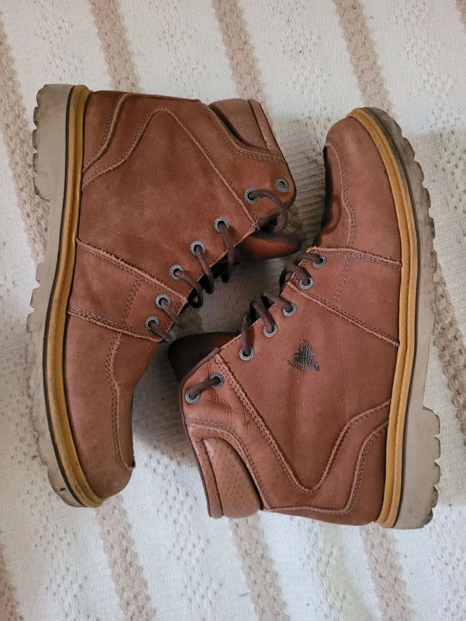 Bota cavalera marrom nobuck - Foto 2