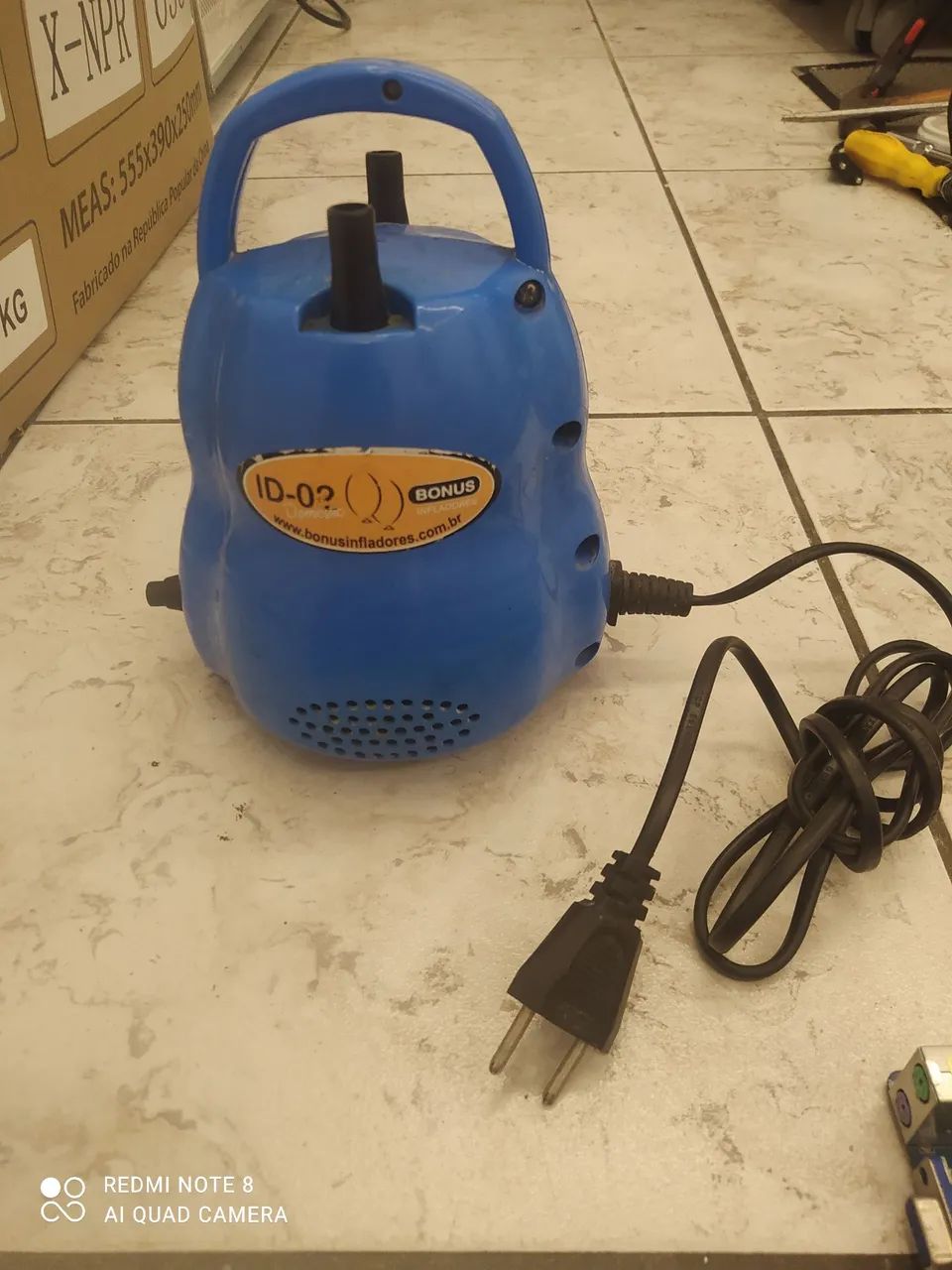Inflador de balão 