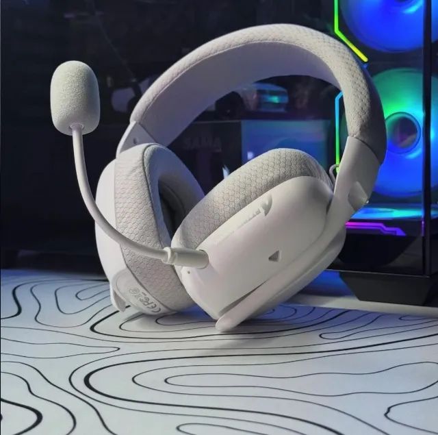 ATTACK SHARK L80 PRO HEADSET GAMER TRI-MODE SEM FIO BLUETOOTH  - Foto 2