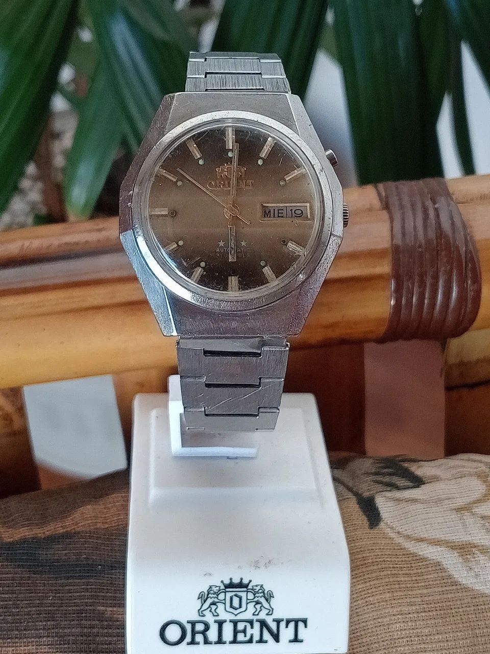 ORIENT três estrelas automático 1977 - Foto 5