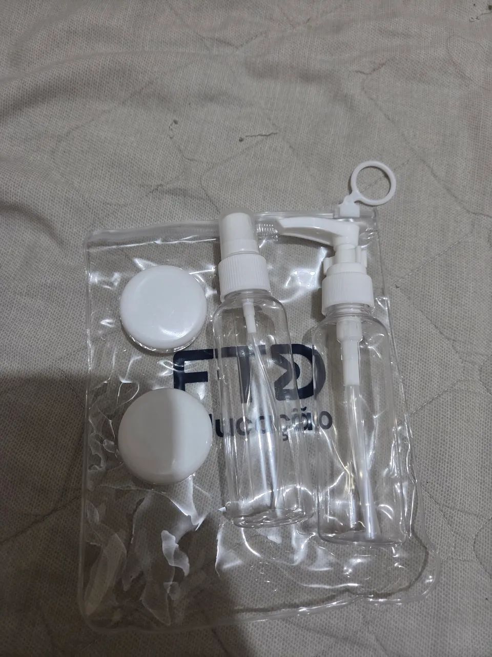Kit de frascos para viagem 