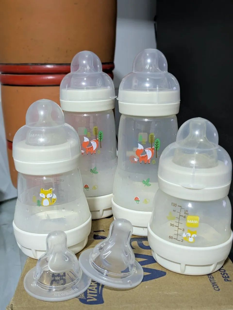 Kit Mamadeira MAM easy start - anticolica 