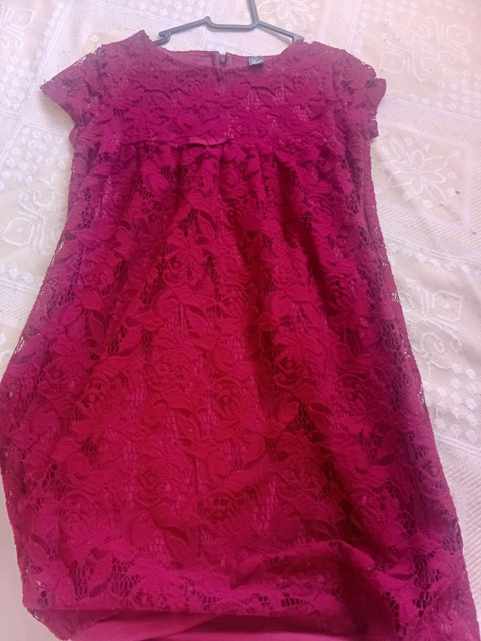 Vestido de renda Zara Tam 13/14 - Foto 3