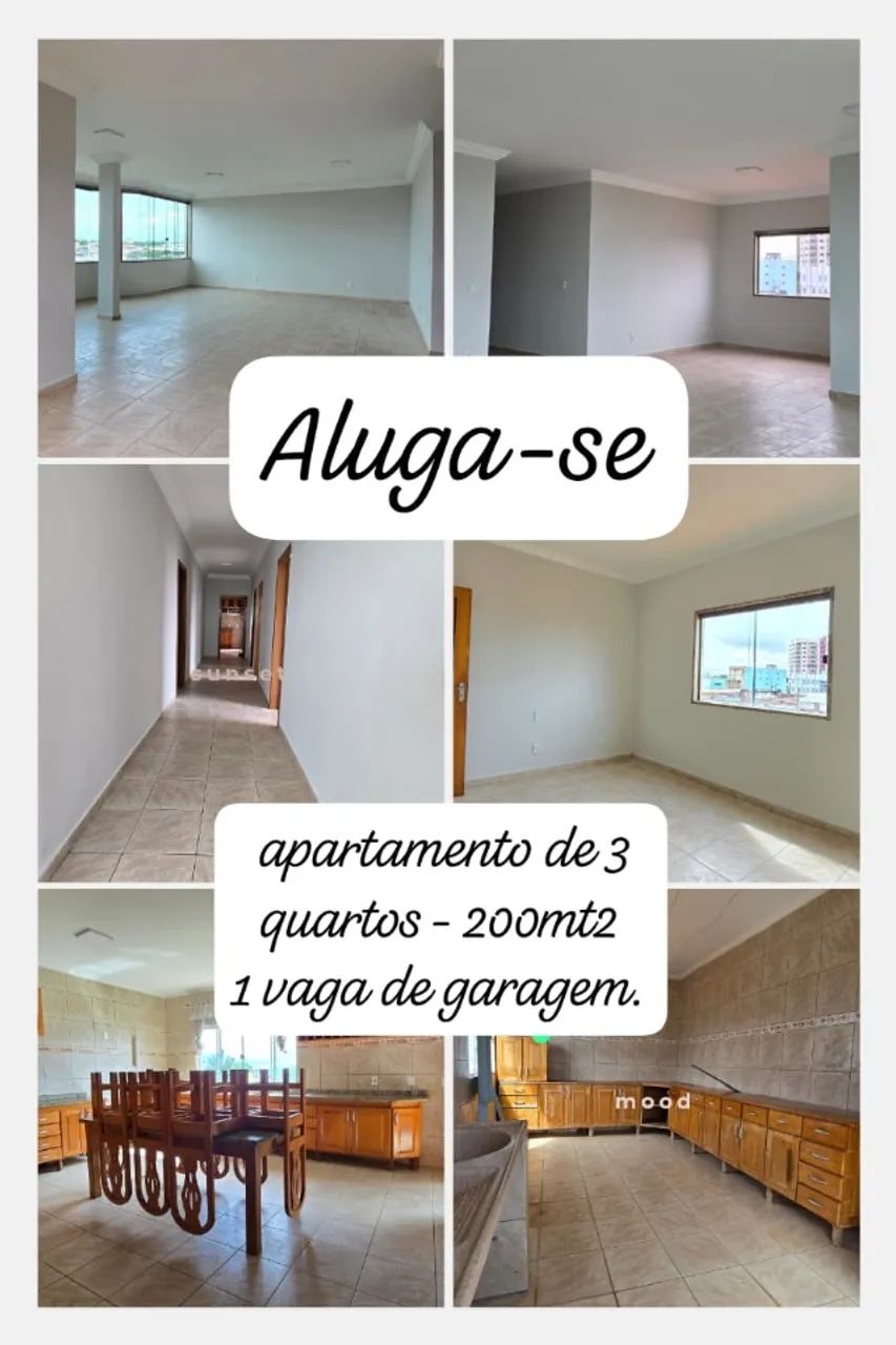 Apt 3/4 190m com 1 garagem (Centro)