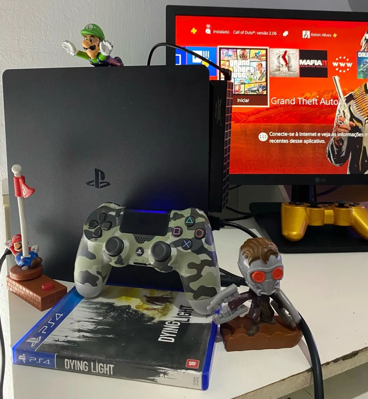 PlayStation 4 Slim 1Tb Oportunidade ! - Foto 2