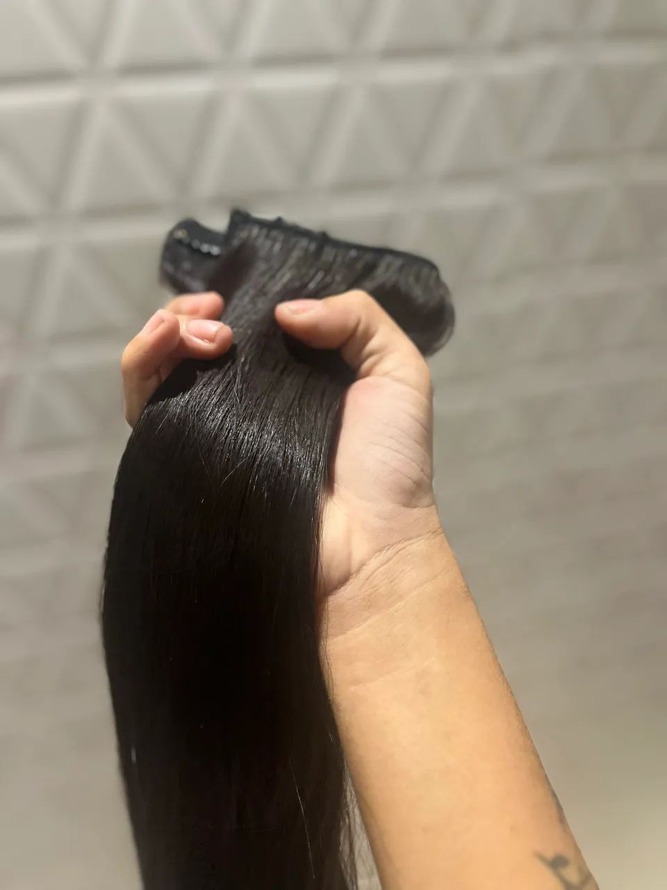 200 gm cabelo brasileiro do sul  - Foto 3