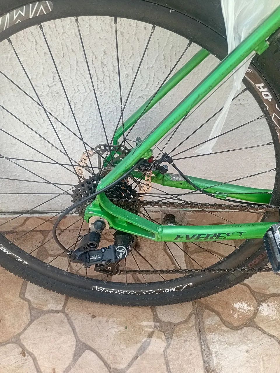 Bicicleta com peças montadas  - Foto 2