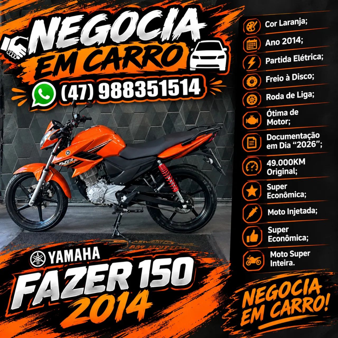 Fazer 150 flex - Foto 4