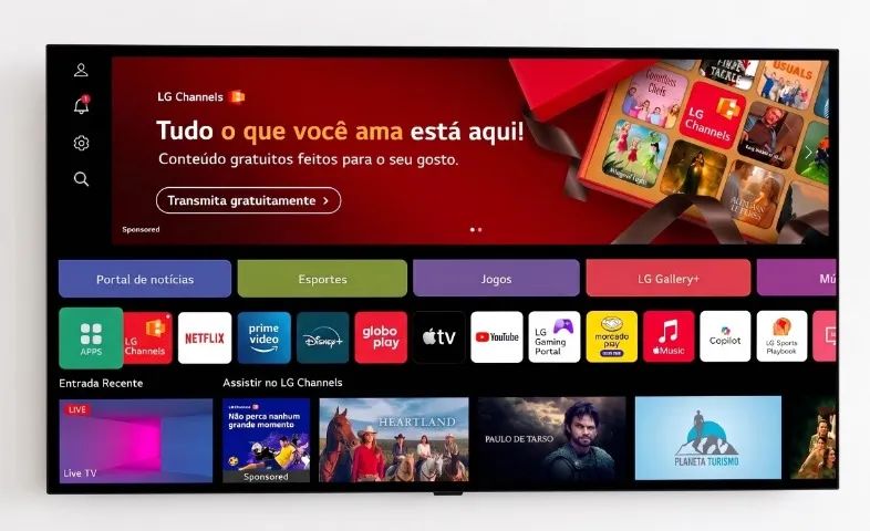 Smart TV LG OLED Evo 55 4K ThinQ AI OLED55C3PSA