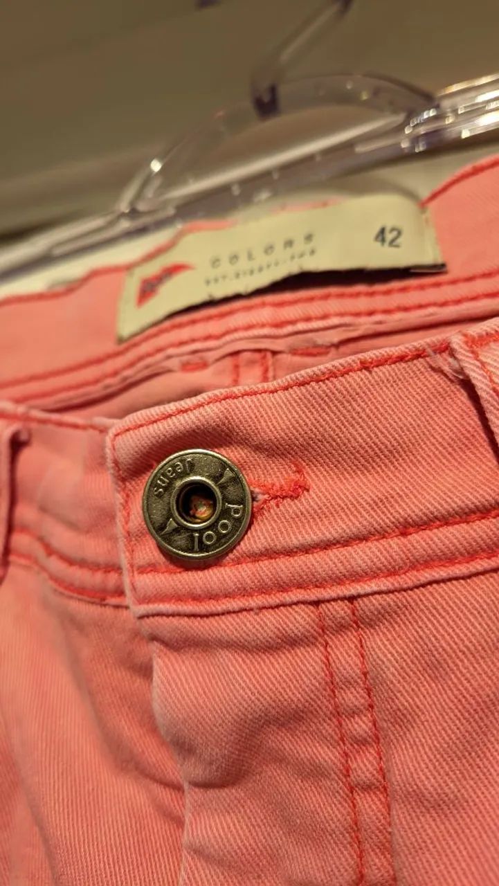Calça Jeans Salmão n42 (Pool Jeans) - Foto 2