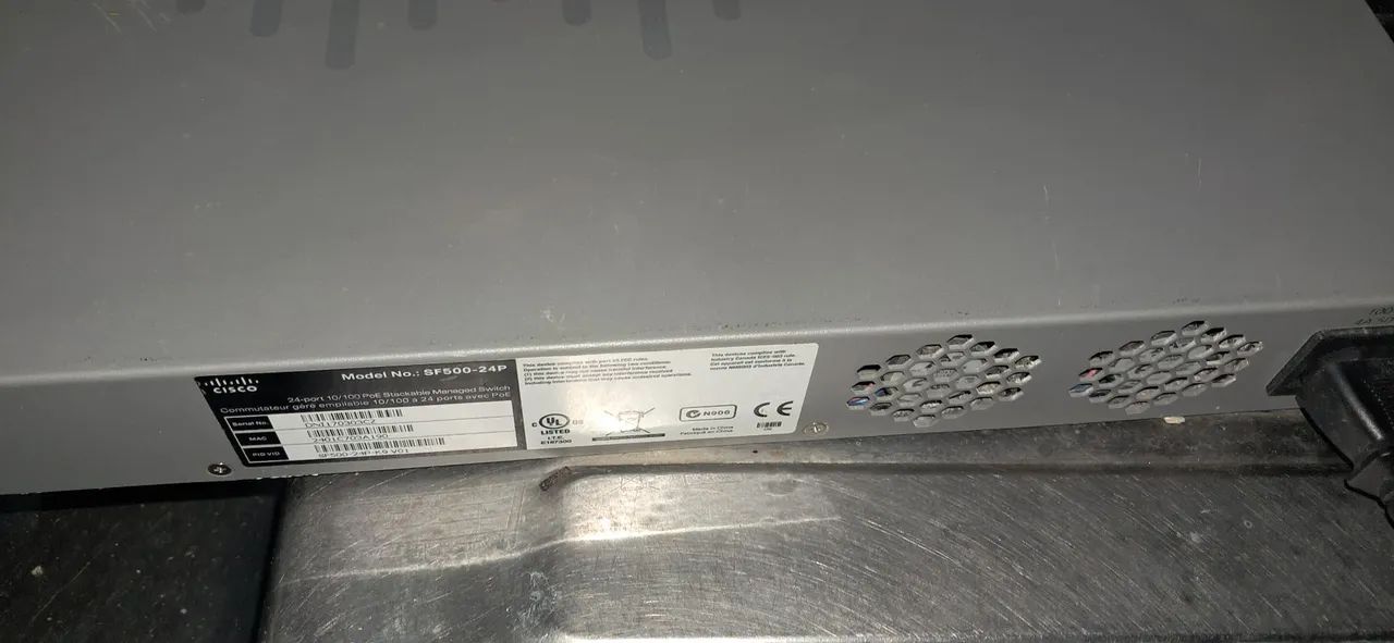 SWITCH CISCO SF500 - Foto 4