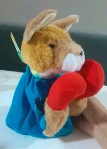 Canguru Boxeador de Pelúcia a Pilha - Foto 2