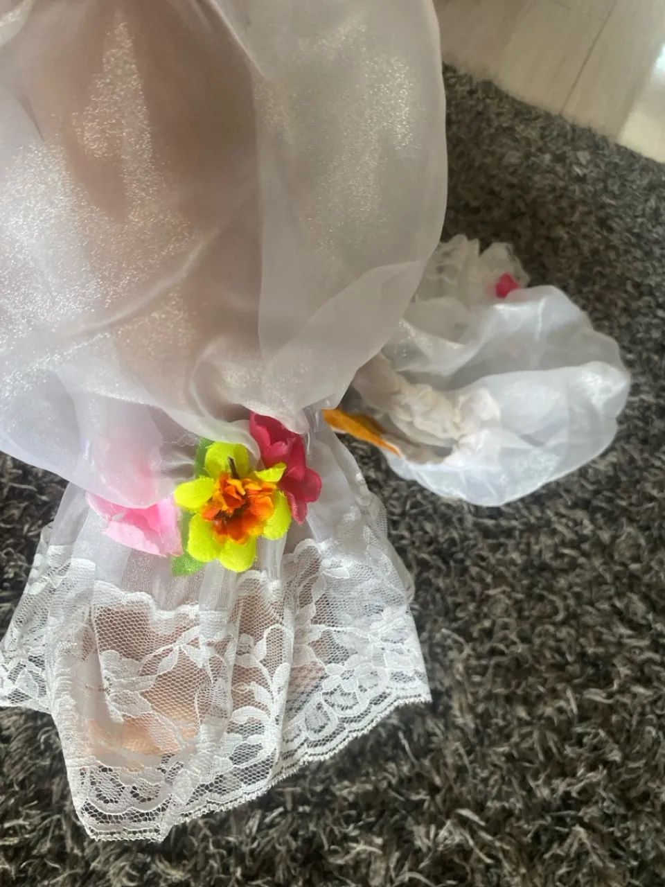 Vestido infantil de princesa - Foto 5
