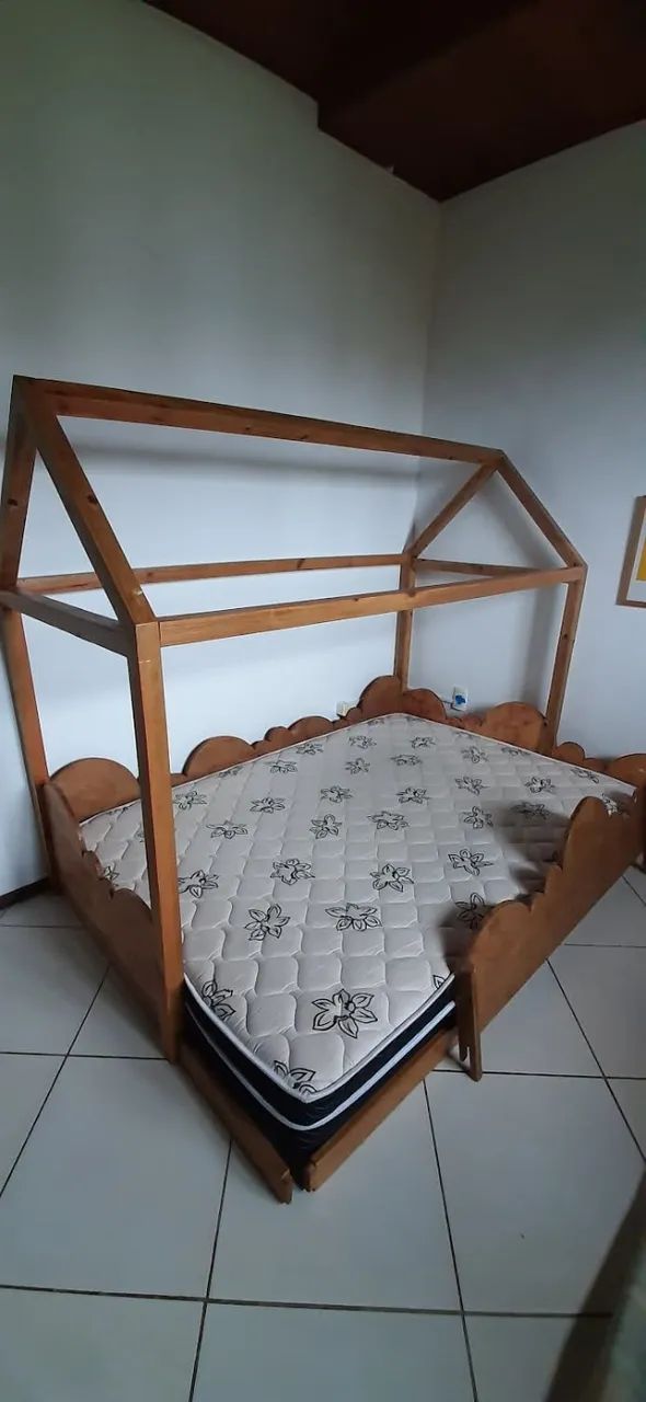 Cama infantil casinha - Foto 2
