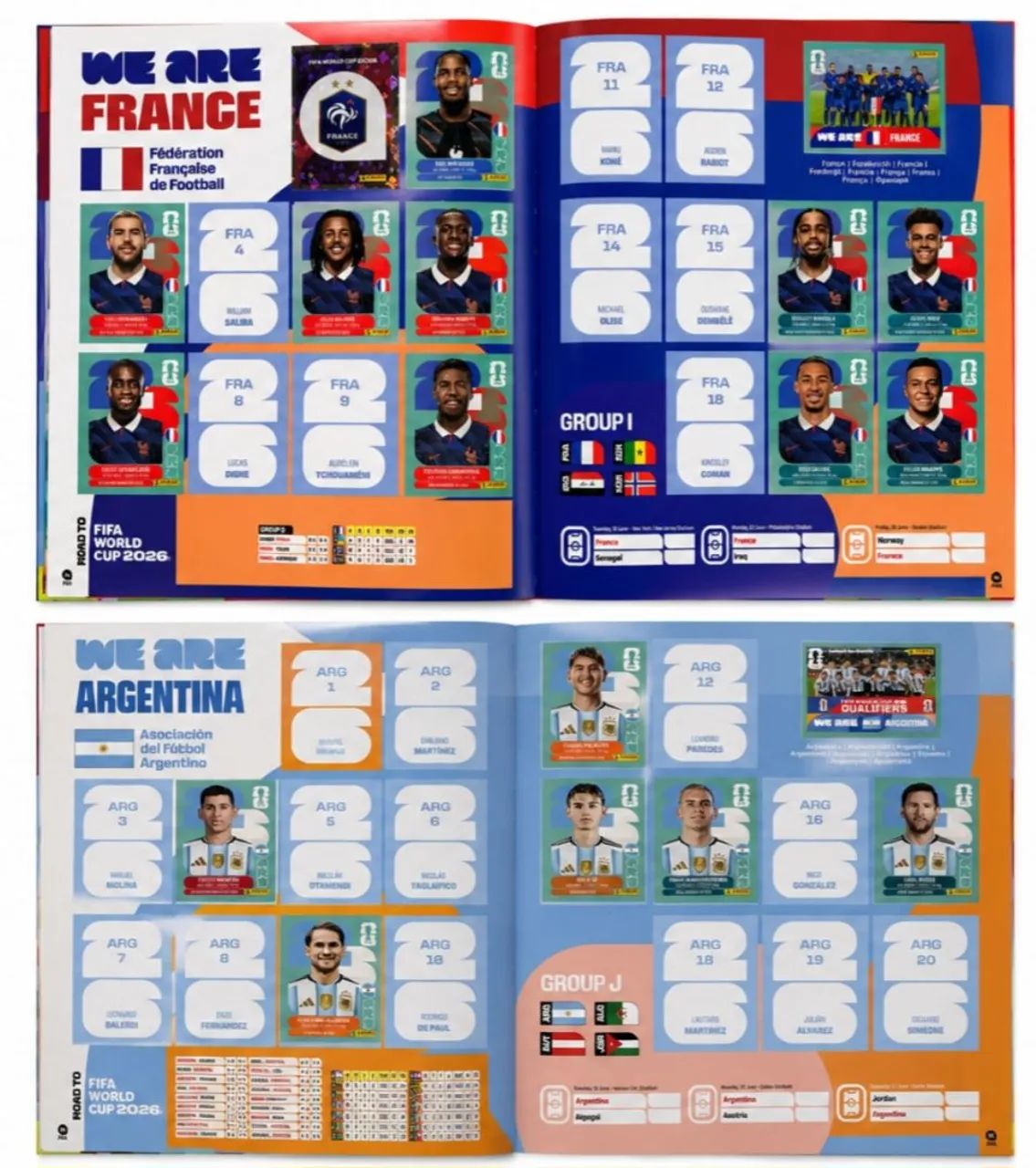 Álbum da copa 2026 capa dura com 388 figurinhas coladas  - Foto 2