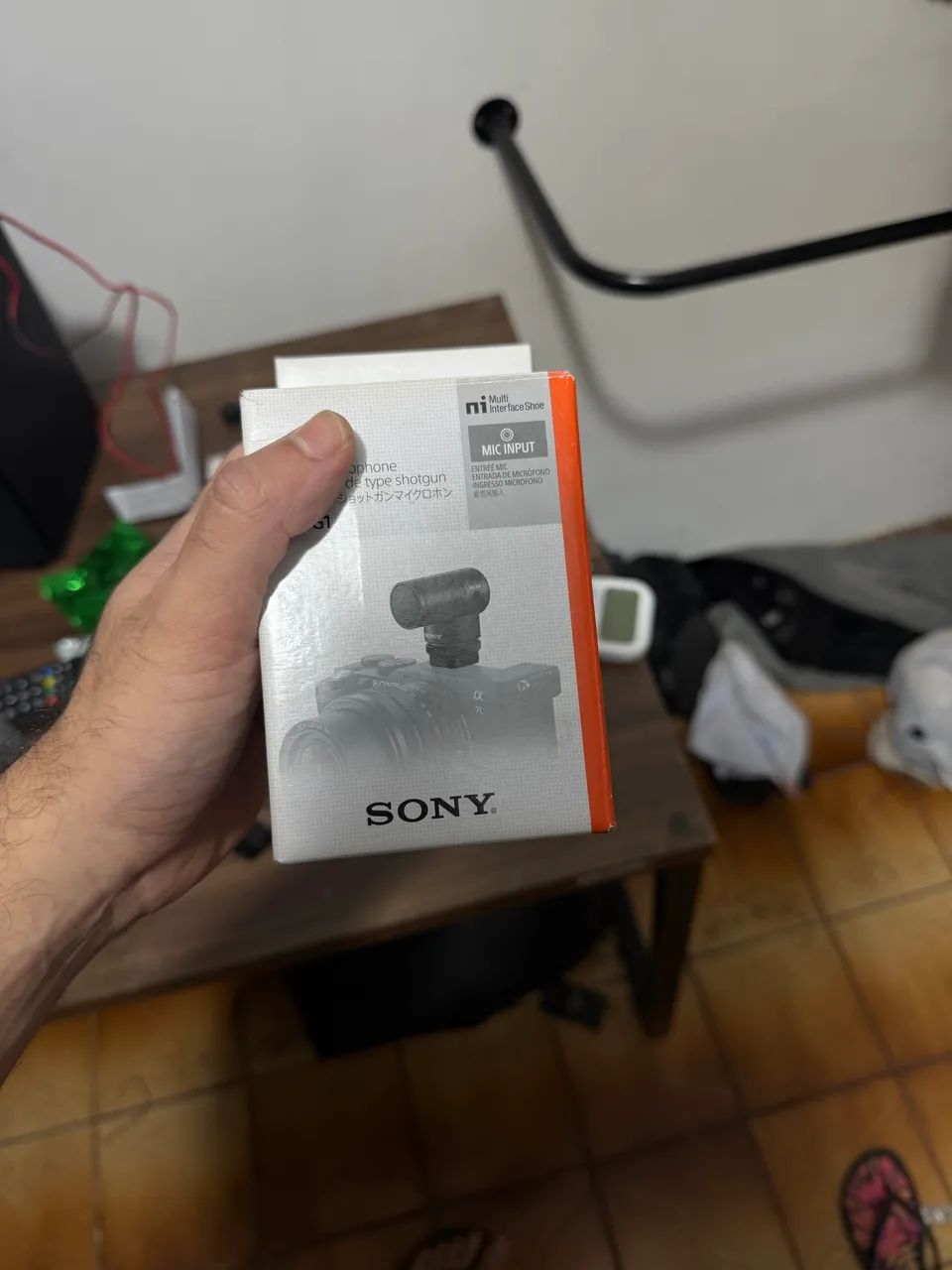 Microfone sem fio - Sony ECM - G1 - Foto 2
