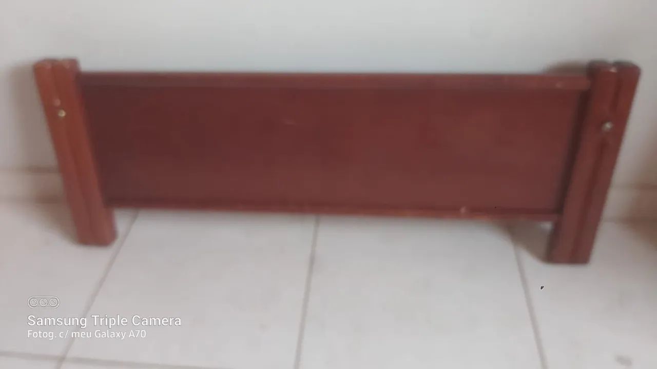 Cama de solteiro madeira maciça - Foto 2