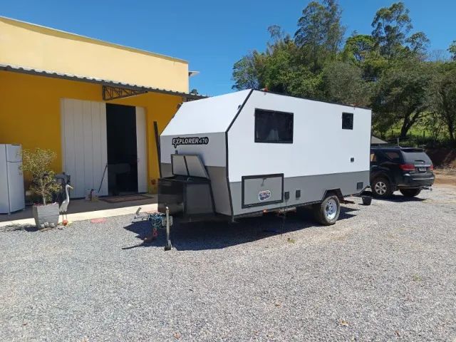 Trailer Com Freio eletrico top de linha