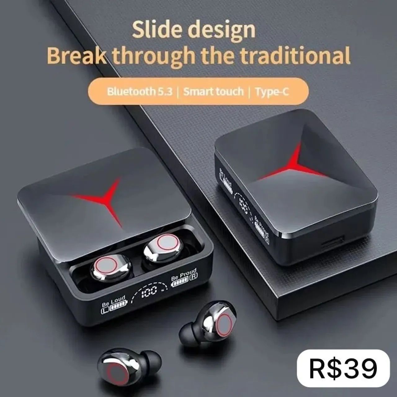 Fone M90 Bluetooth - Produto Novo