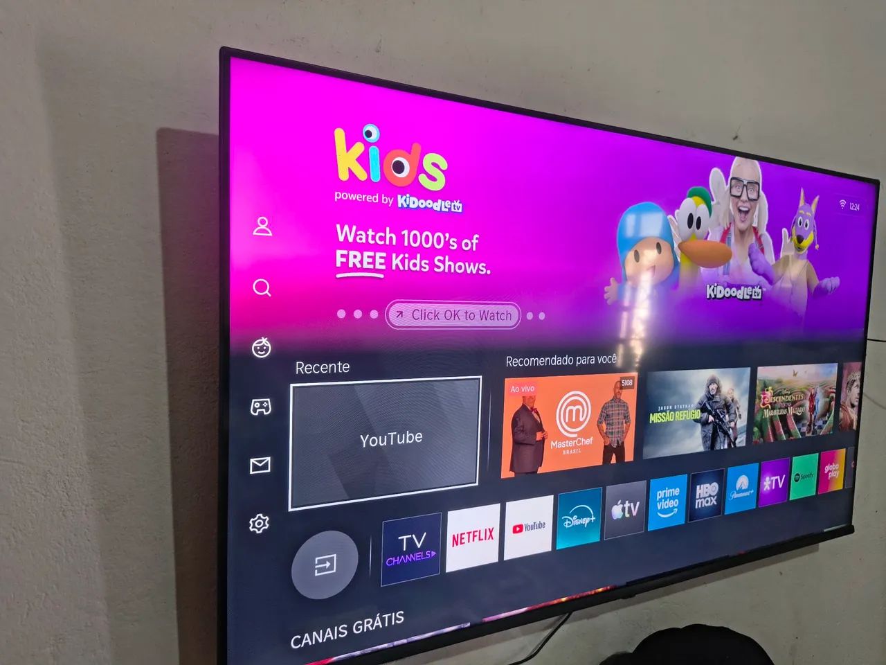 Vendo smartv semp Toshiba de 50 polegadas 4k funcionando perfeitamente. - Foto 3