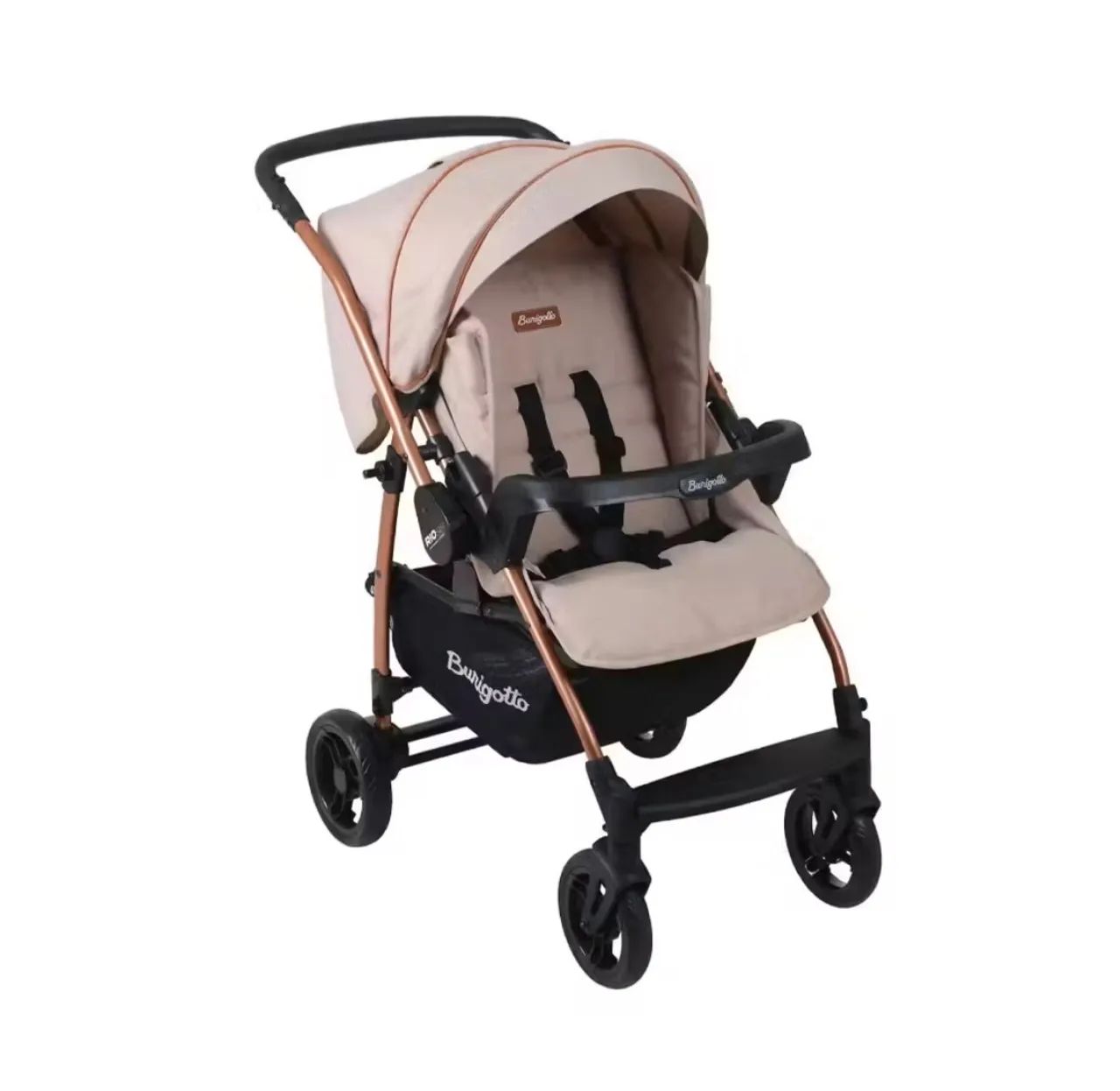 Carrinho e bebê conforto burigotto