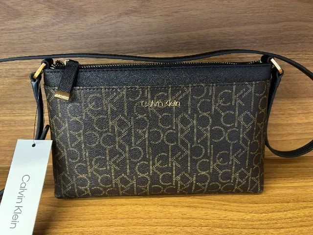 Bolsa Calvin Klein Marrom - Foto 4