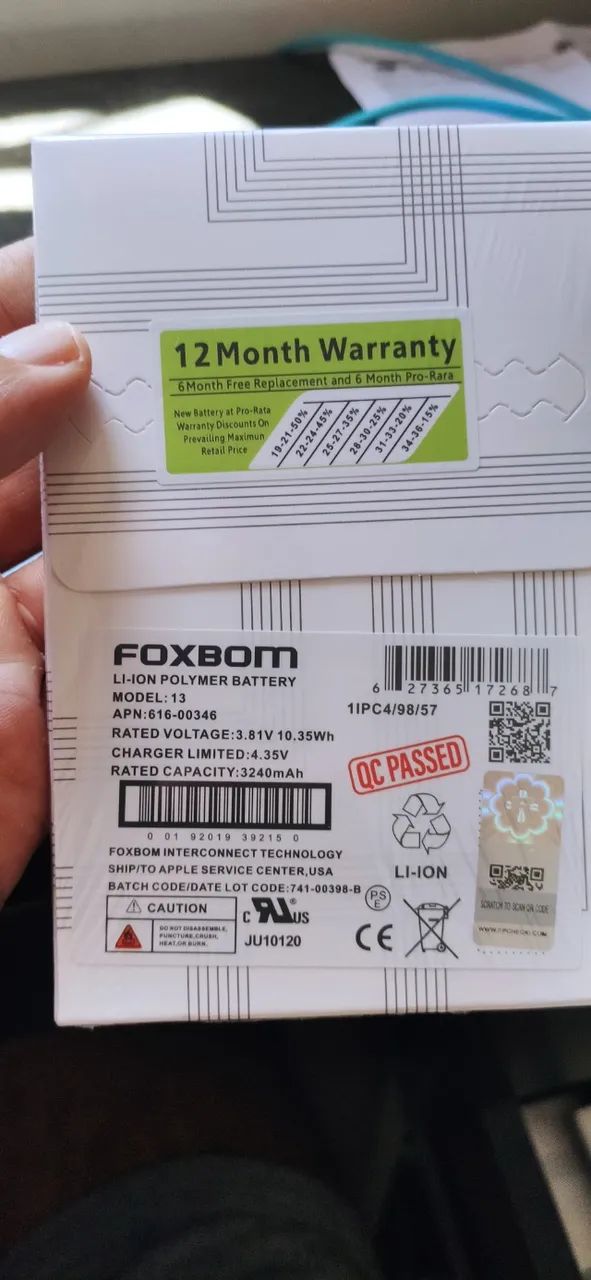 Bateria Foxconn iPhone 13 - Foto 2