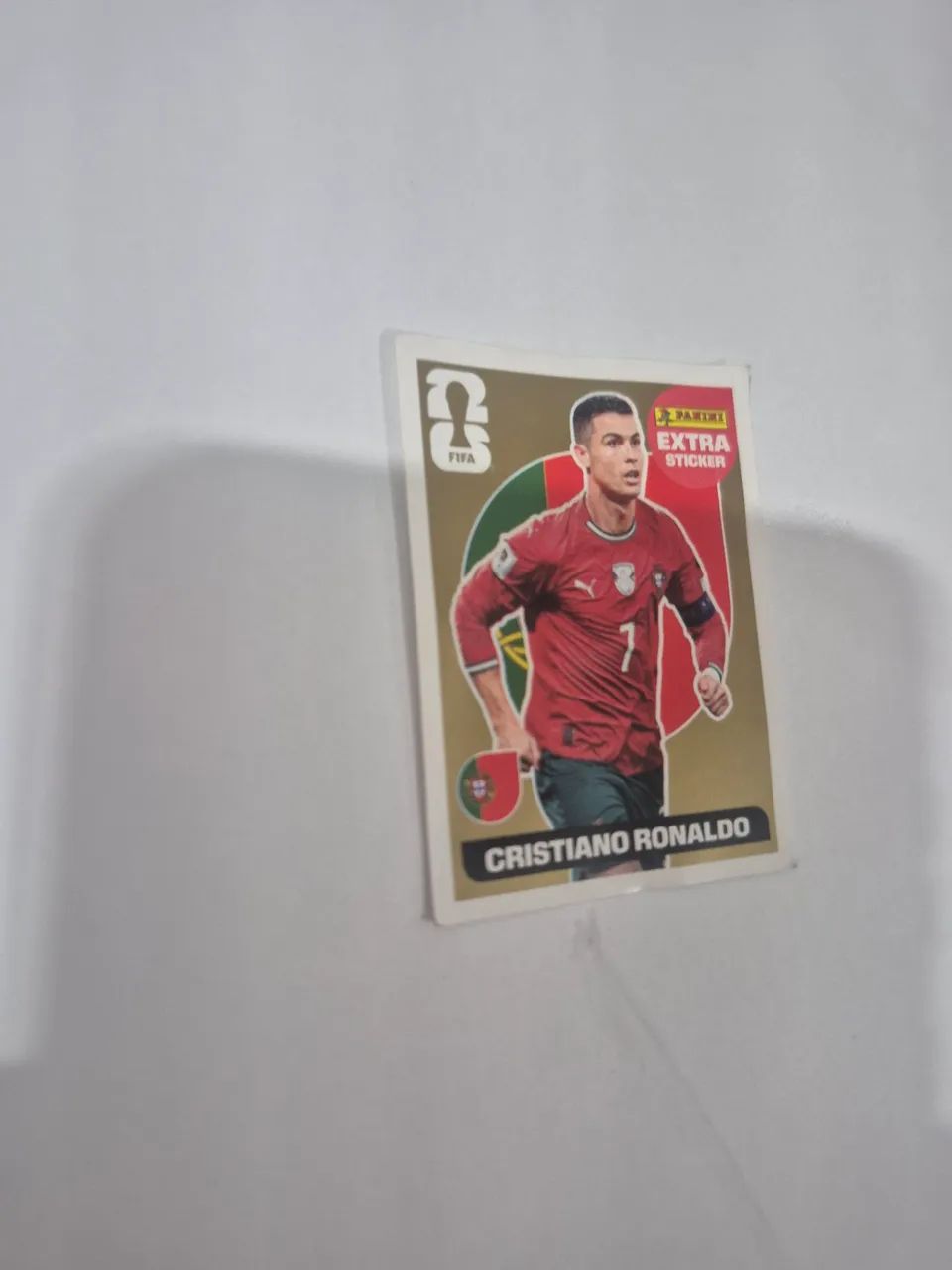 Figurinha dourada do Cristiano Ronaldo de 2026 - Foto 3