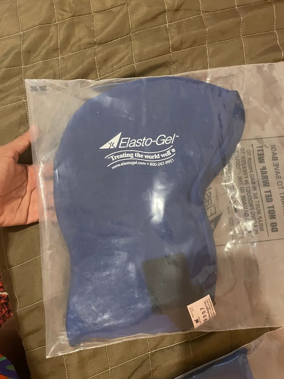 Touca terapêutica - Elasto-Gel Cranial Cap CAP600 - Small/Medium - Hot & Cold Therapy - Foto 3