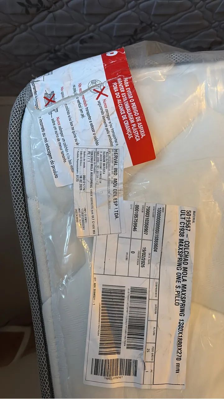 Vendo cama de casal nova na embalagem  - Foto 4