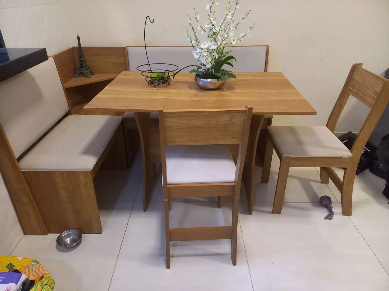 Mesa com canto alemão  - Foto 5