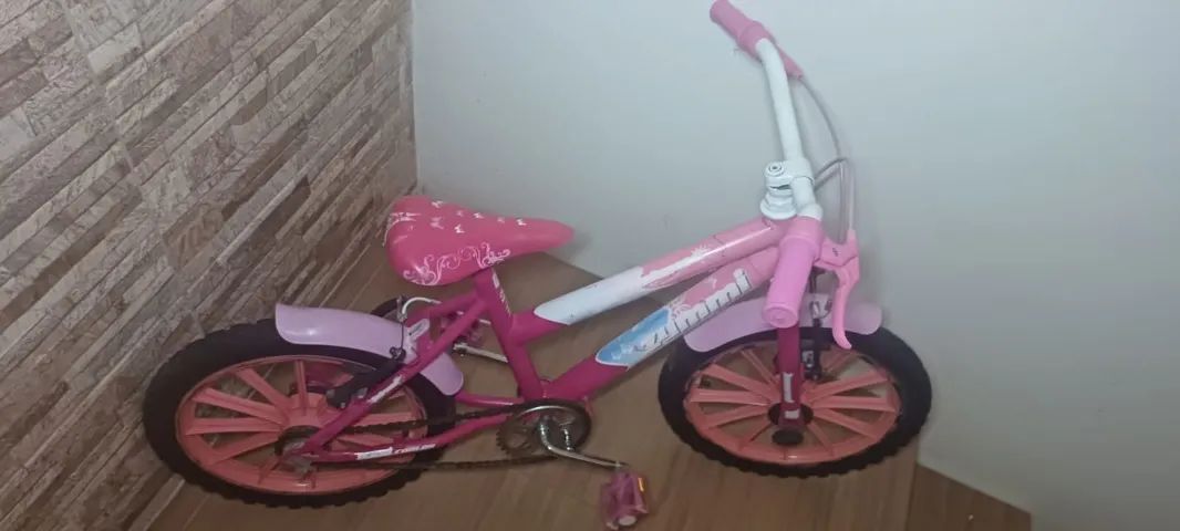 Bicicleta Infantil Rosa - Foto 4