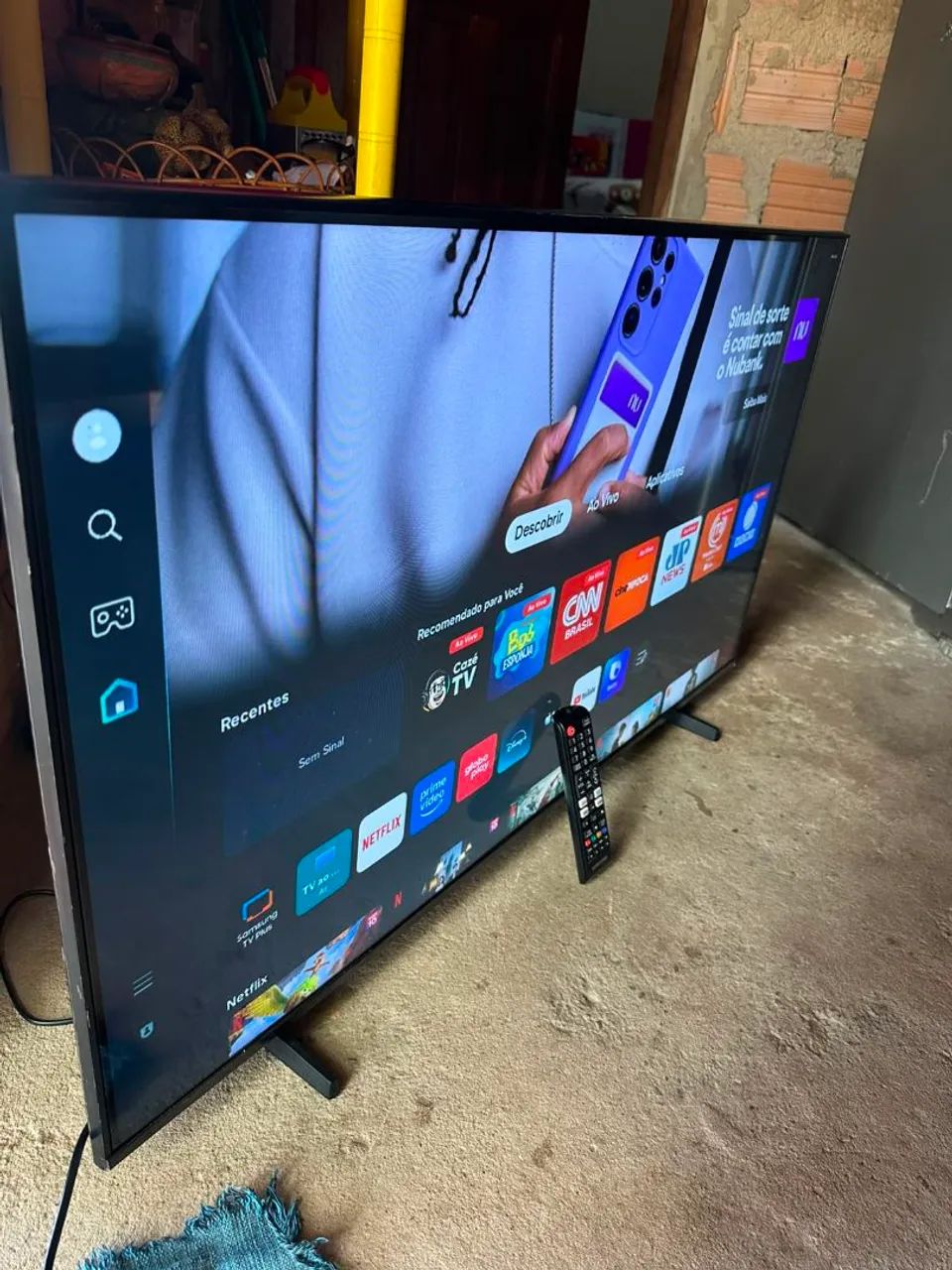 Tv smart 43 polegadas 4k NOVA - Foto 2