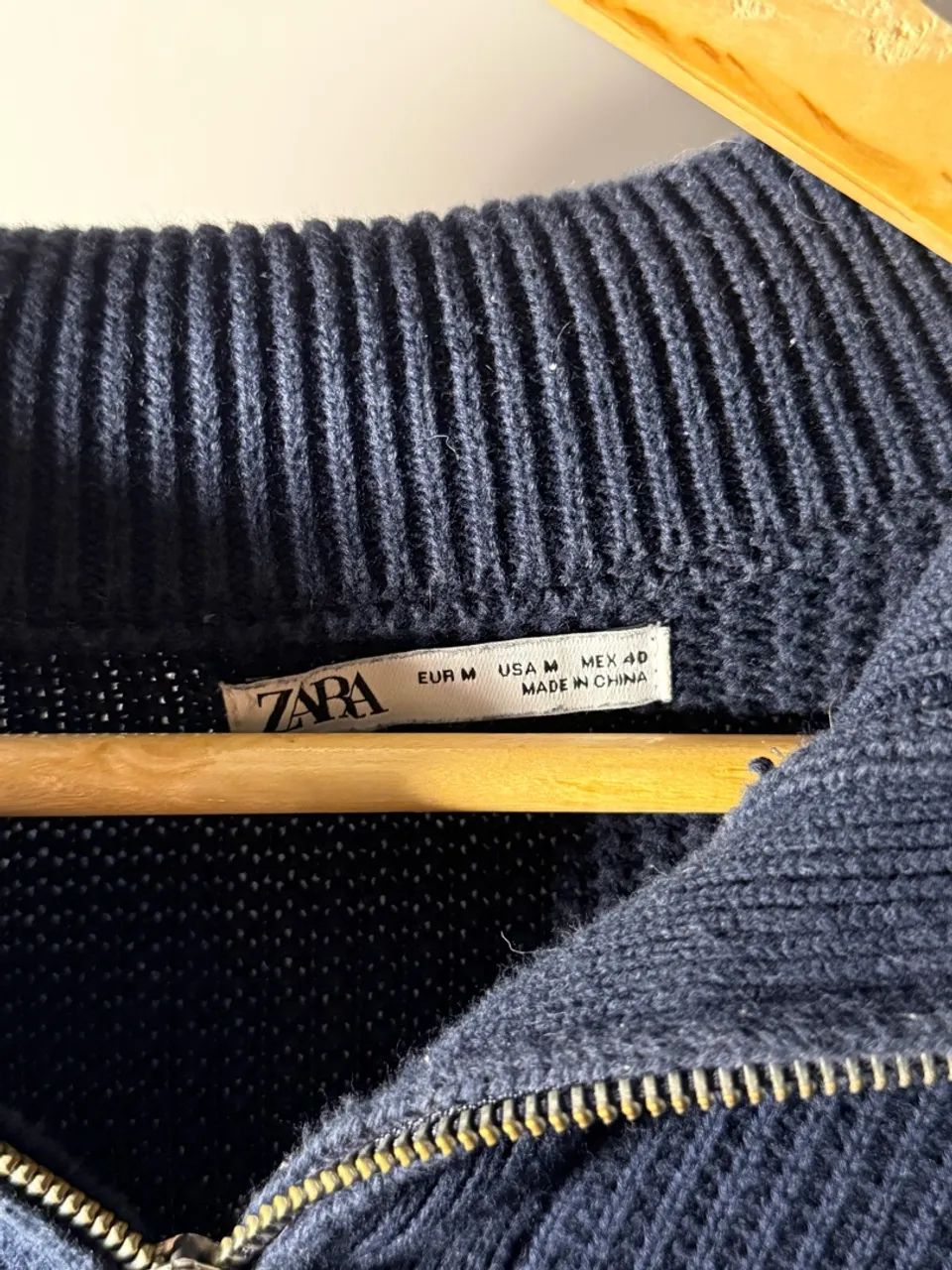 Quarterzip azul zara - Foto 4